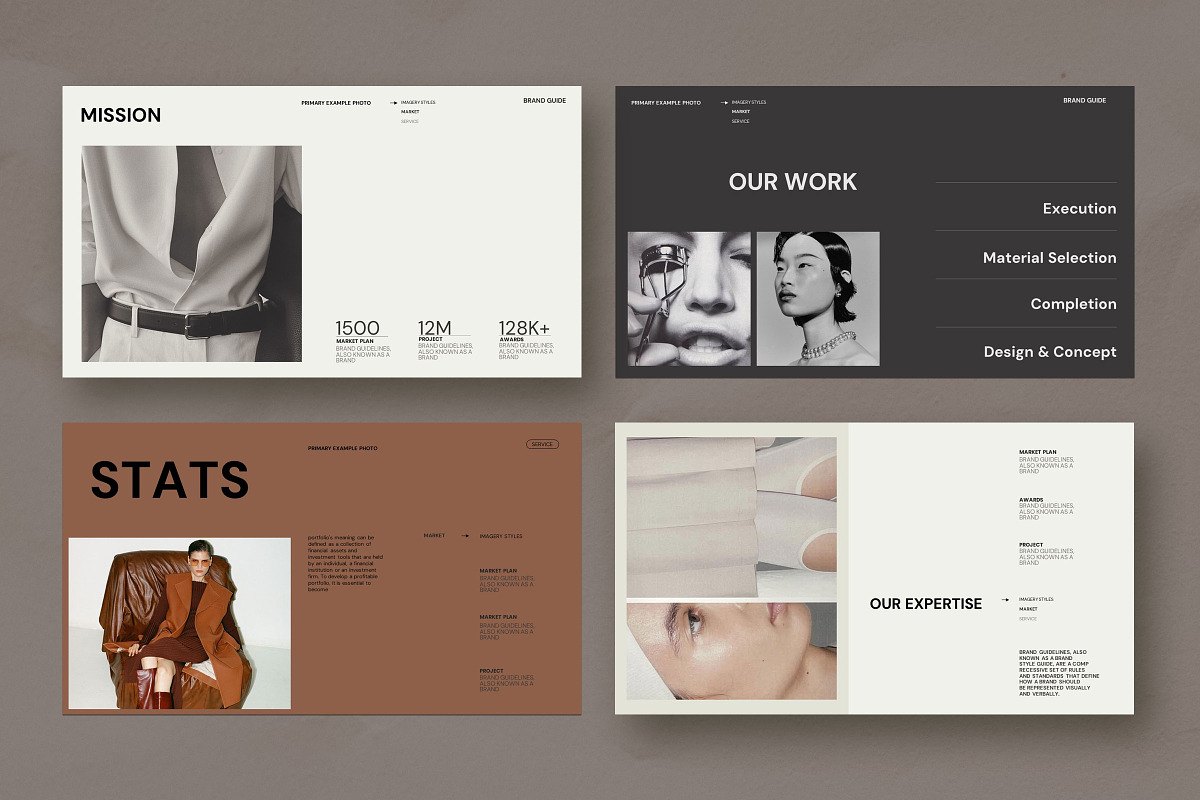 Ava | Creative Portfolio Template, a Presentation Template by Studio Industry (Photo 6 of 9)