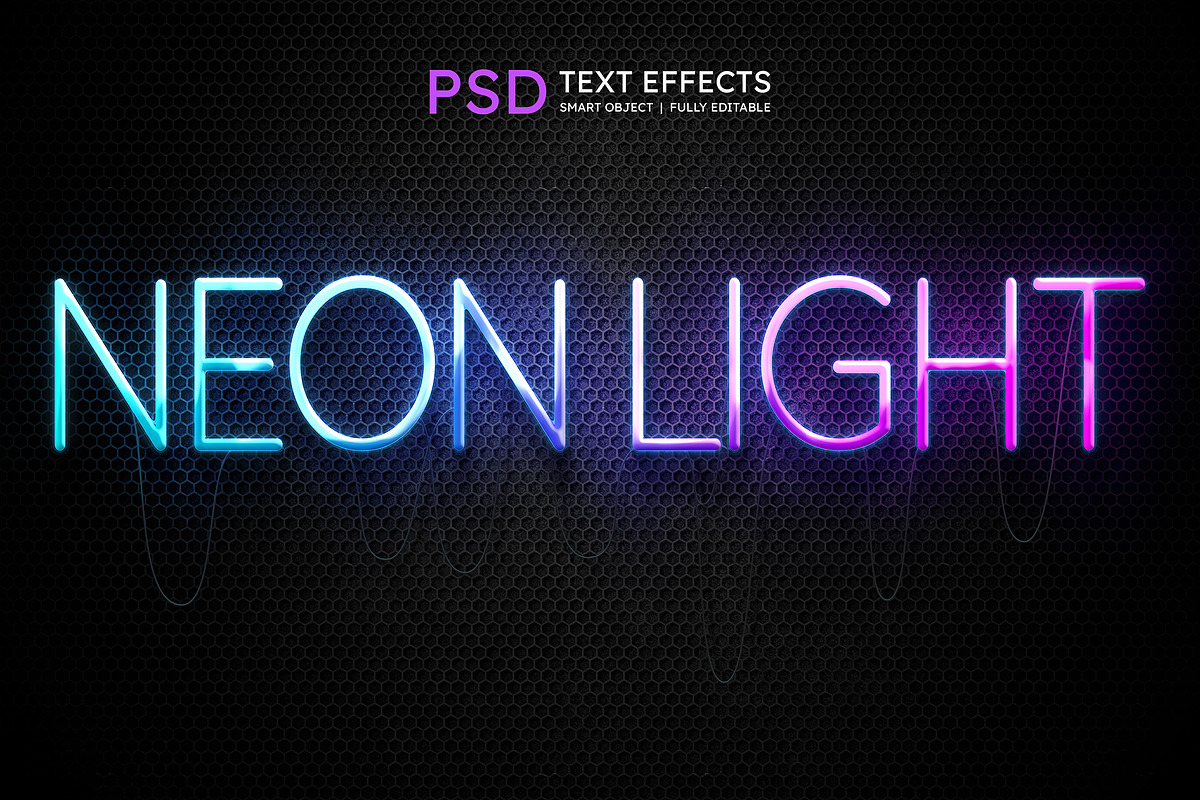 Neon Text Effect Style, a Layer Style Add-On by S_design