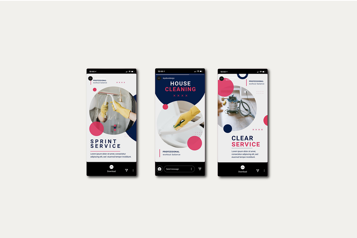 Instagram Templates for Cleaners preview 6