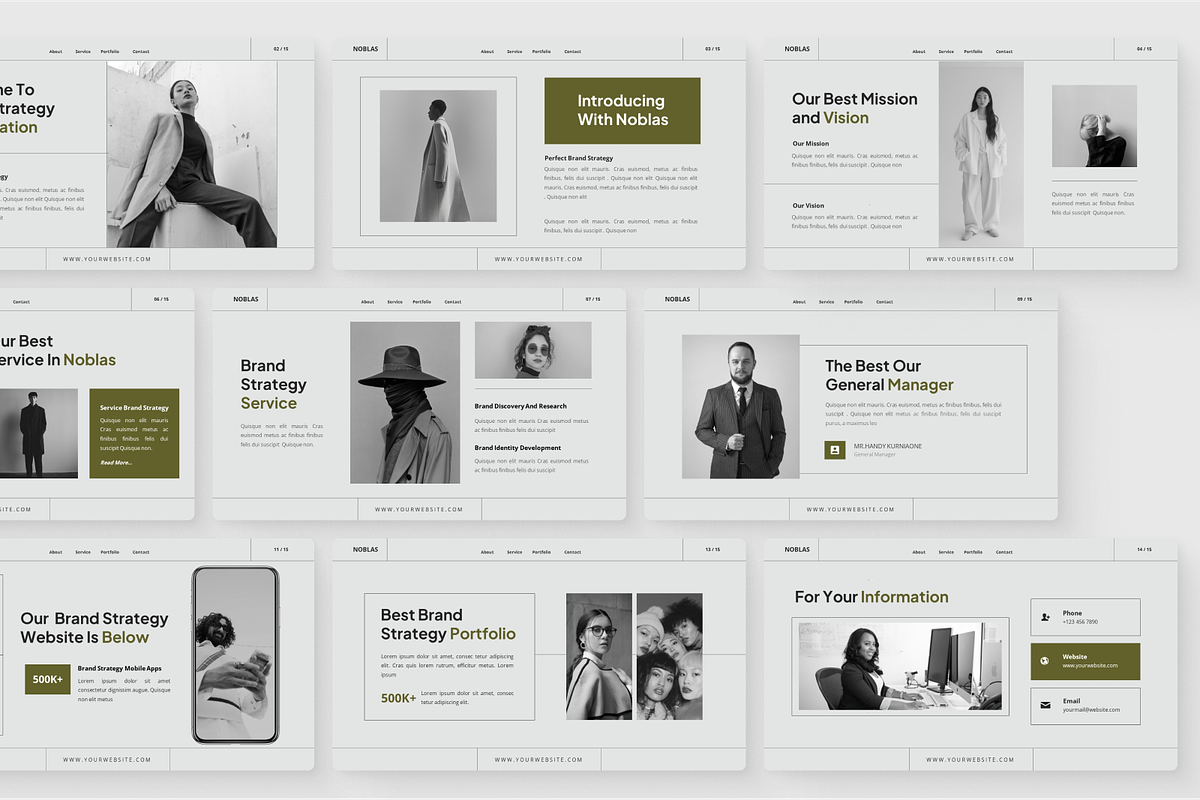 Noblas - Brand Strategy Keynote, a Presentation Template by SquidPixey (Photo 3 of 6)