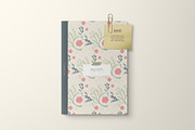A5 Composition Notebook Mockup, a Books & Magazine Mockup by Catkie - Digital Art (Thumbnail 4 of 7)