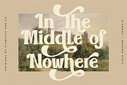 Diamore - Modern Retro Font, a Script Font by Flawless And Co (Thumbnail 3 of 11)