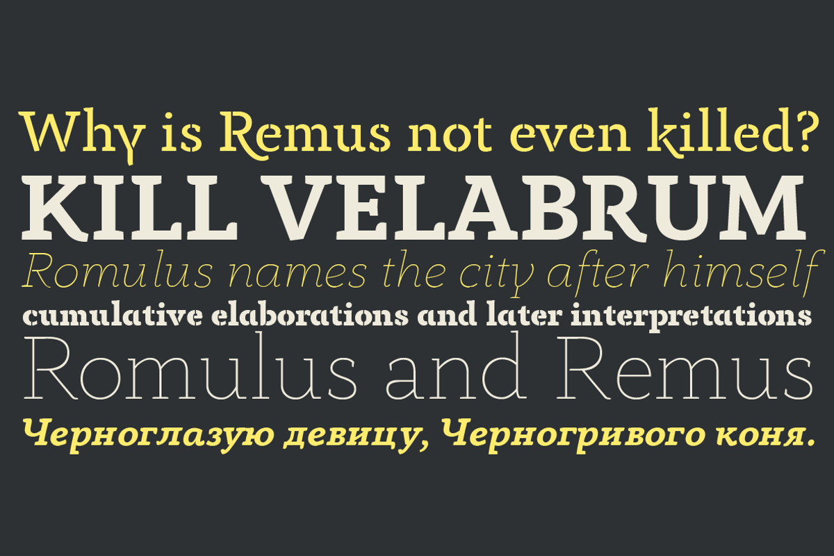 Anaphora - 22 Fonts preview 5