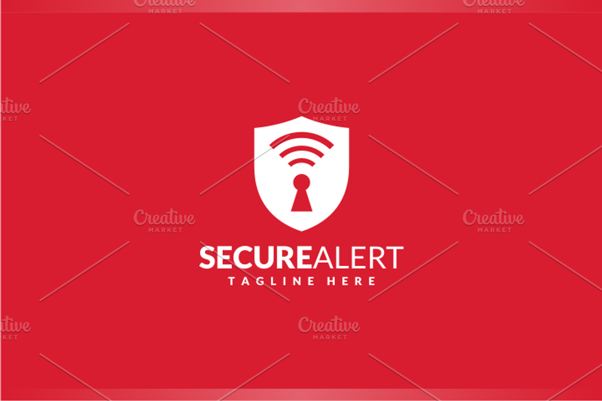 Secure Alert Logo, a Branding & Logo Template by yopie (Photo 2 of 3)