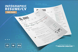 Infographic Resume/Cv Template Vol.9