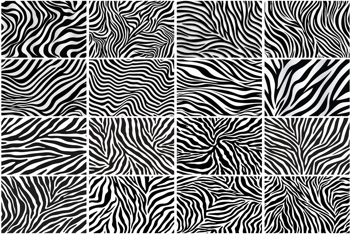 Zebra Stripes Background, a Texture Graphic by Forhadx5 (Photo 4 of 11)