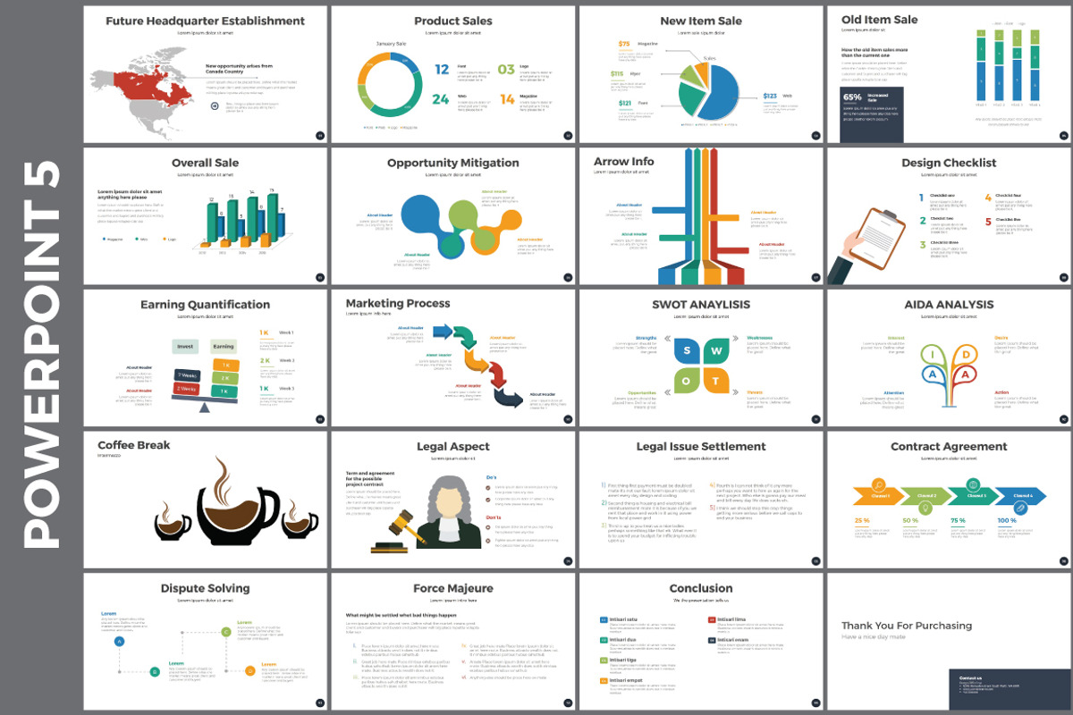 CreActive Presentation Template OFF, a Presentation Template by GreenDesign (Photo 6 of 6)