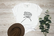 Peonies SVG, an Object Graphic by mArtstore (Thumbnail 4 of 6)