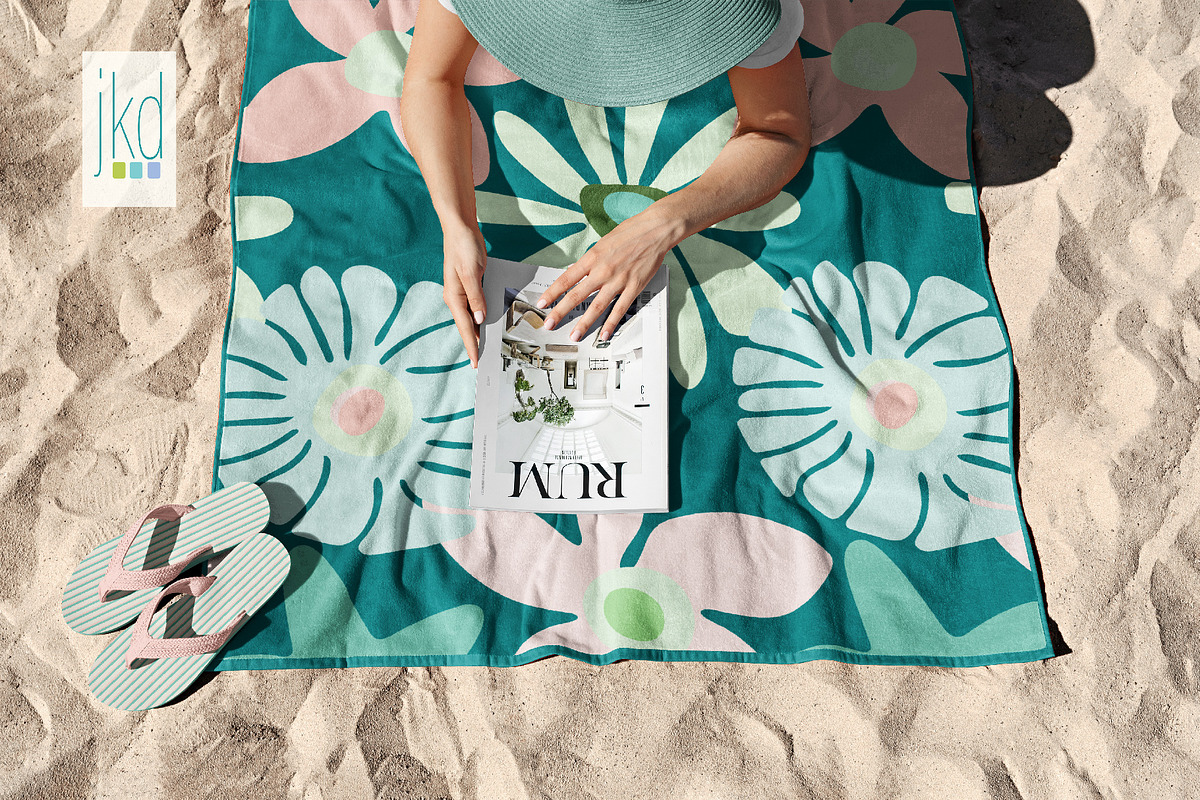 Decorative Summer Garden, an Illustration by JKD by JenniferKuhrDesign (Photo 5 of 8)