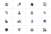 Healthcare and medical icons, an Icon by popcic (Thumbnail 2 of 3)