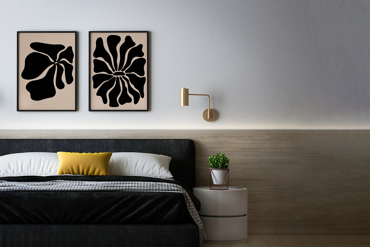 Modern Minimalsit Abstract Wall Art, a Decorative Illustration by Doodledreamin (Photo 10 of 11)