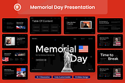 Memorial Day Presentation, a Presentation Template by Annora Studio (Thumbnail 1 of 7)