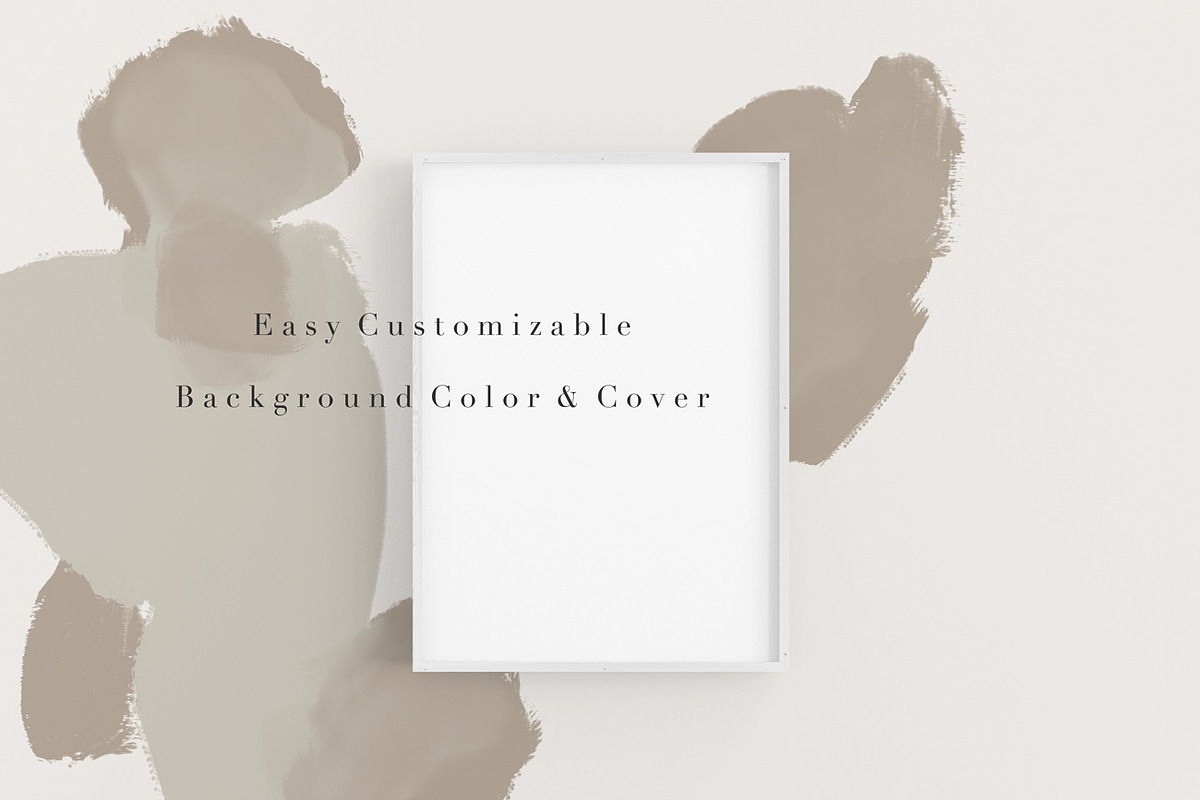 Customizable Frame Mockup Bundle, a Mockup by HALFTOUNE (Photo 6 of 9)