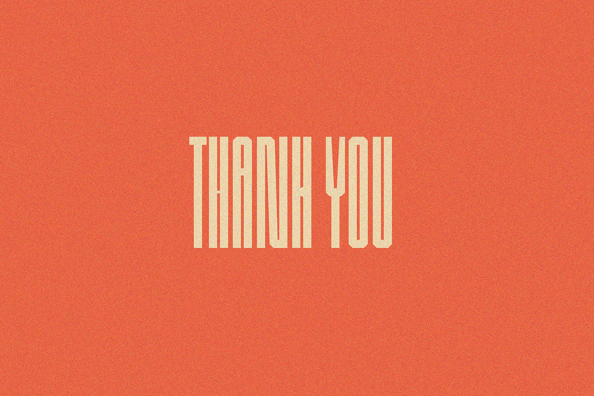 Allungato - Tall Display Font, a Sans Serif Font by Migunani Studio (Photo 6 of 6)