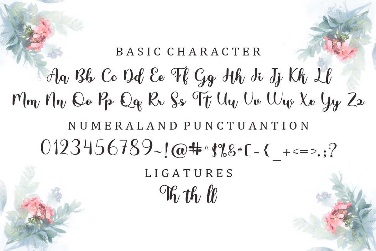 Stay Gracious Script, a Script Font by Bosstype Studio (Photo 5 of 8)