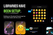 Broadcast Channels App UI Kit, an UI Kit Template by sythongnguyen777 (Thumbnail 4 of 7)