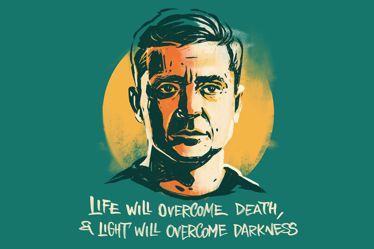 Life Will Overcome Death [4 colours], an Illustration by tubik shop (Photo 4 of 4)