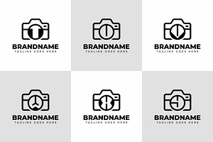 Letter T U V W X Y Camera Logo, a Branding & Logo Template by Pray Art Design Studio