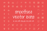 350+ Smoothies Vector Icons, a Solid Icon by Creative Stall (Thumbnail 1 of 5)