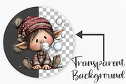 Watercolor Whimsical Elf Clipart, an Illustration by Canvas Craft (Thumbnail 2 of 7)