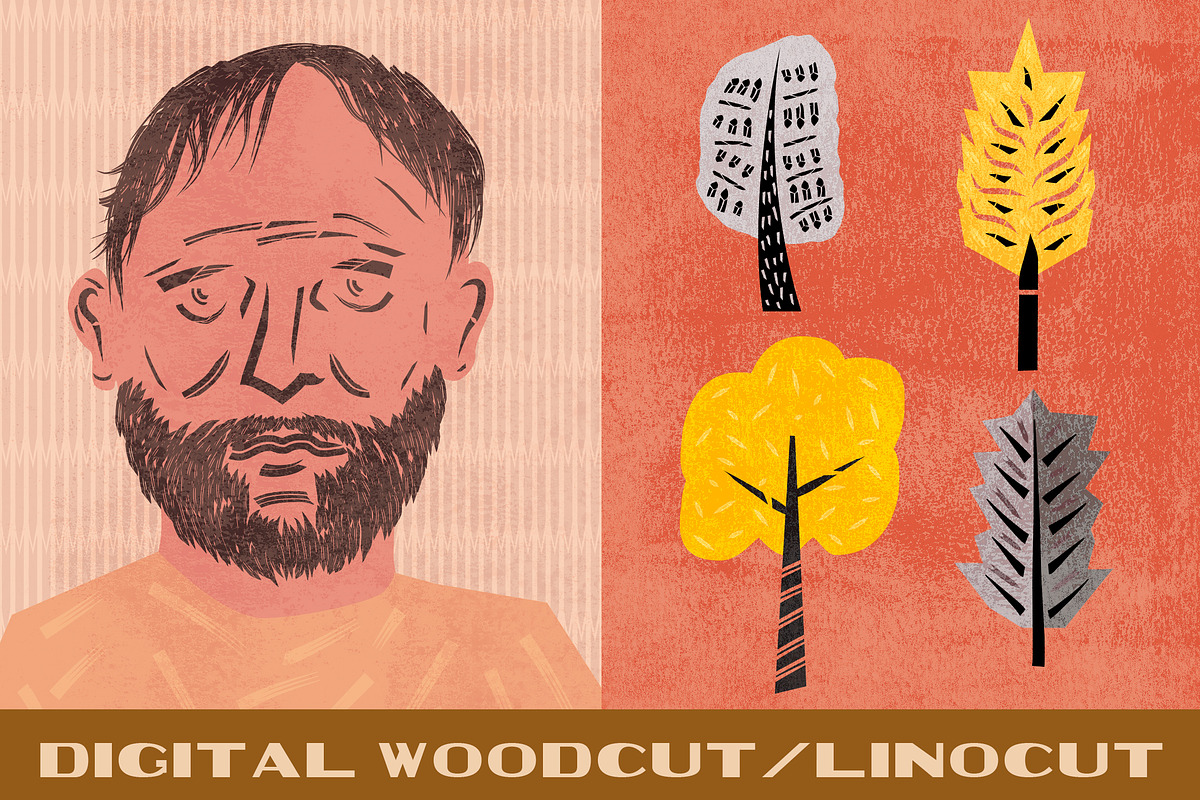 Cut Edge Brushes for Illustrator, a Brush Add-On by Guerillacraft (Photo 2 of 4)