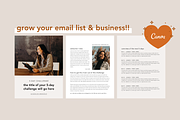 5 Day Challenge Lead Magnet | Canva, a Magazine Template by molly ho studio (Thumbnail 2 of 6)