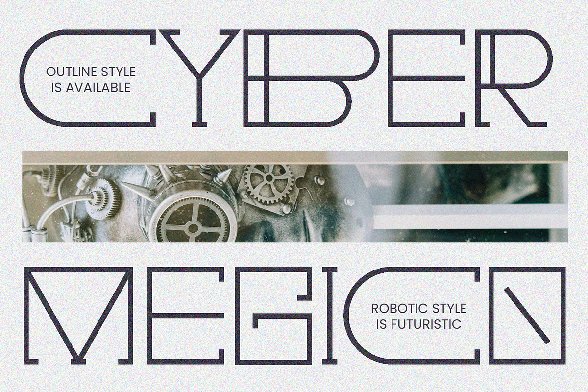 Cyber Megico Font, a Font by Erifqizefont (Photo 2 of 15)