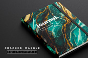 Cracked Teal & Gold Marble Textures, a Texture Graphic by Layerform (Thumbnail 3 of 4)