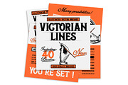 Victorian Lines Vector Brush Kit, a Brush Add-On by MightySHORT (Thumbnail 1 of 7)