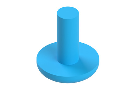Engineering part 3D Illustration -