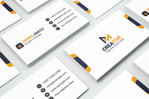 Clean Business Card Layout