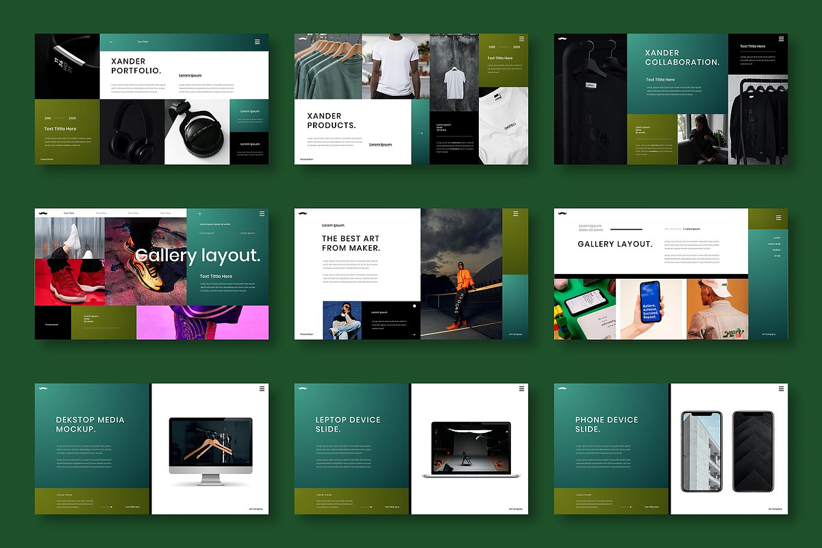 Xander – Business Keynote, a Presentation Template by Dens Creative Studio (Photo 4 of 6)