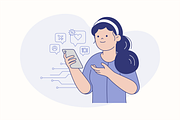 Data Driven Business Illustration, an Object Graphic by Jump Studio (Thumbnail 11 of 12)
