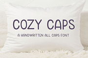 Cozy Caps - All Caps Font, a Sans Serif Font by Stacy's Digital Designs (Thumbnail 1 of 6)