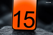 iPhone 15 Pro Mockup, an iPhone Mockup by Renderteam (Thumbnail 8 of 10)