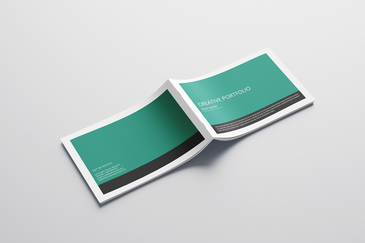 Landscape Portfolio Template, a Brochure Template by Template Shop (Photo 11 of 11)