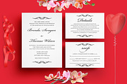 Rustic Wedding Invitation Suite, an Invitation Template by TemplateCrafts (Thumbnail 1 of 4)