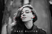 Face Glitch FX, a Layer Style Add-On by dvtchk (Thumbnail 1 of 6)