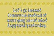 Oui Rullin a quirky display font, a Sans Serif Font by Oui Studio (Thumbnail 5 of 10)