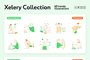Xelery Illustrations Collection, a Finance Illustration by Welovegraphics (Thumbnail 9 of 10)