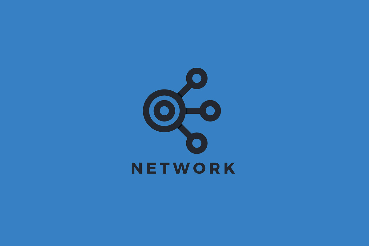Network Logo Template, a Branding & Logo Template by PixaSquare