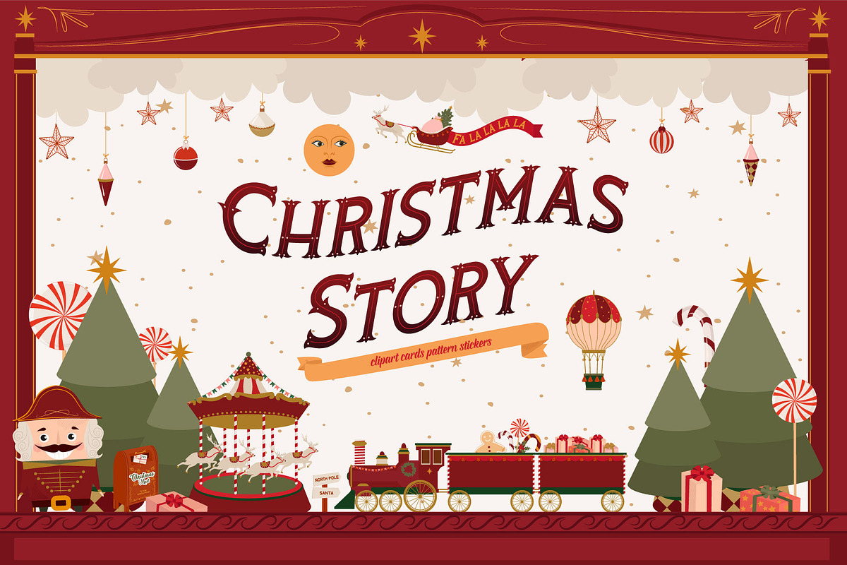 BIG Christmas BUNDLE, an Animal Illustration by Mio Buono (Photo 2 of 25)