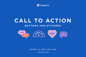 Call to Action Buttons and Stickers