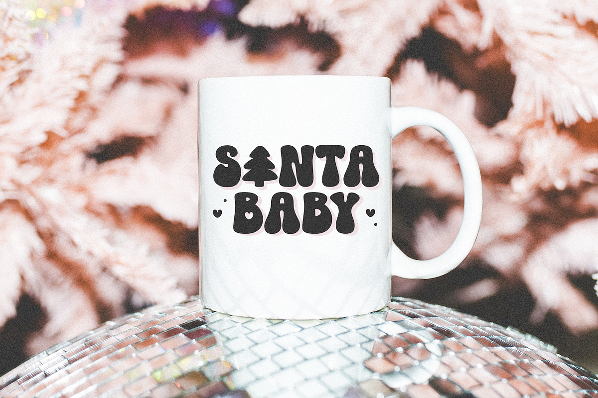 Jolly Days | Retro Christmas Font, a Sans Serif Font by KA Designs (Photo 4 of 11)