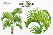 Vintage palm tree illustrations, a Decorative Illustration by Natalka Dmitrova art (Thumbnail 4 of 8)