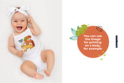 Baby Milestone Printable Cards, a Card Template by Ejevyaka (Thumbnail 4 of 6)
