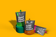 Spout Pouch Mockup, a Packaging Mockup by Aprndy85 (Thumbnail 2 of 3)