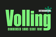 Volling - Modern Condensed Sans Seri, a Sans Serif Font by TypeLogue (Thumbnail 1 of 5)