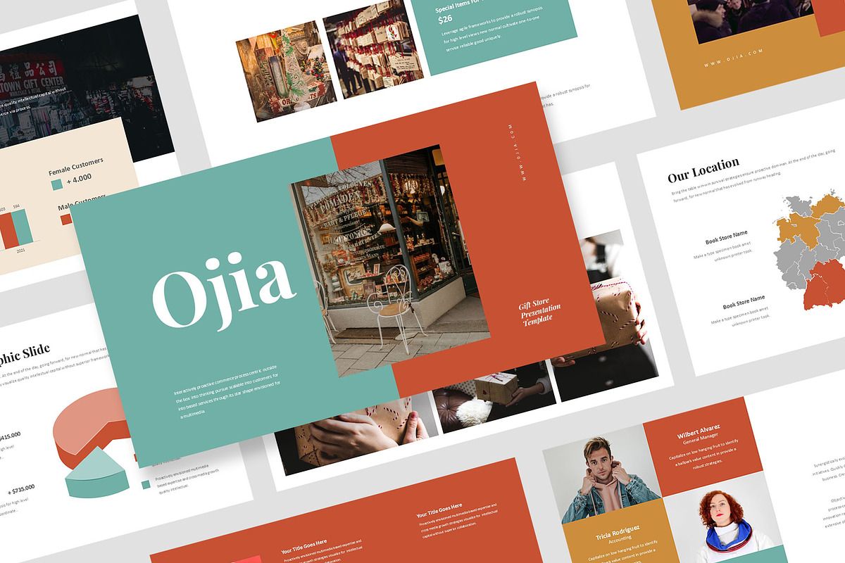 Ojia : Gift Shop Powerpoint