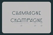 Champagne Toast 1923 - Art Deco Sans, a Sans Serif Font by Like Magic Studio (Thumbnail 6 of 8)